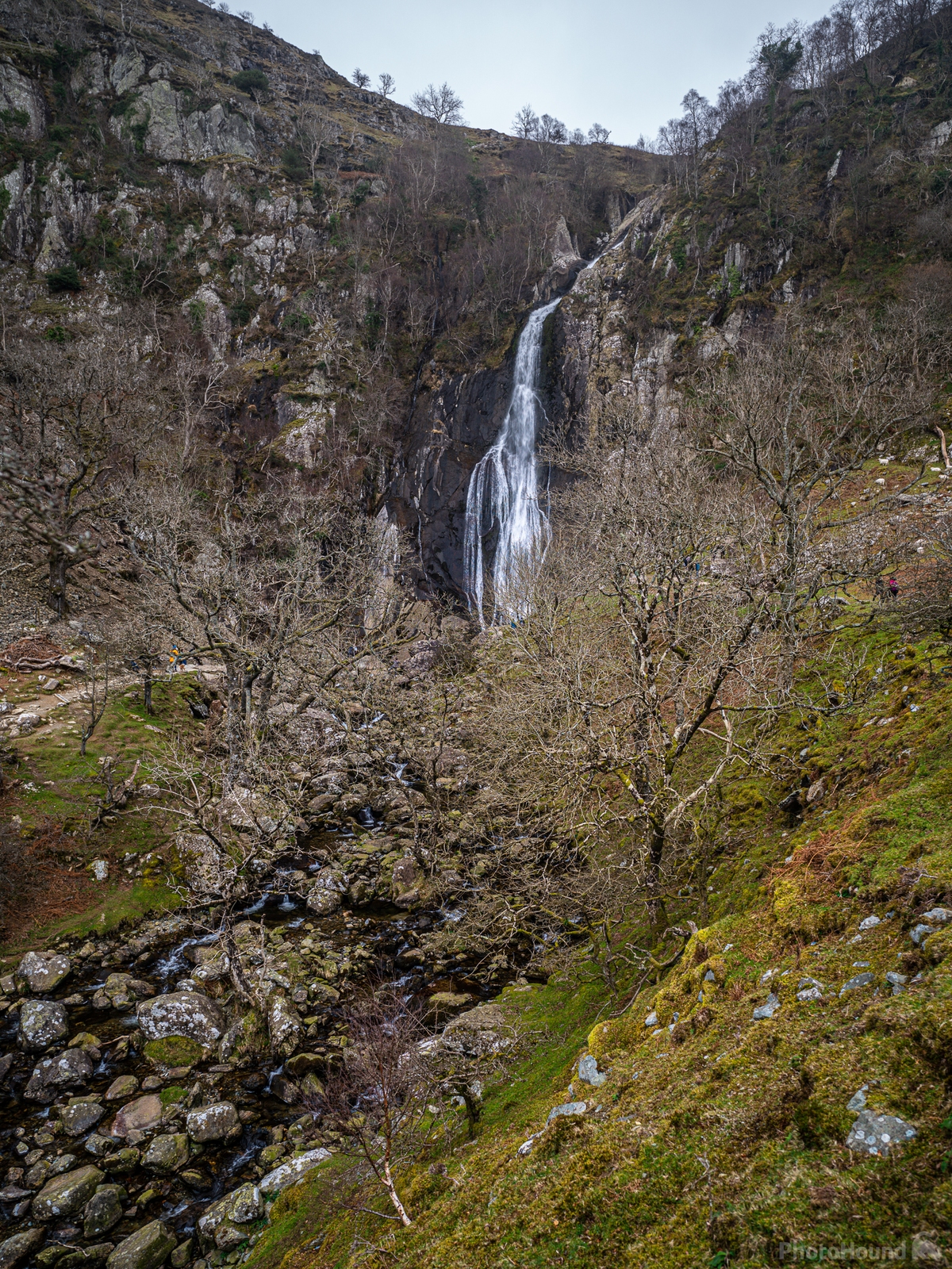 Image of Aber Falls by James Billings.