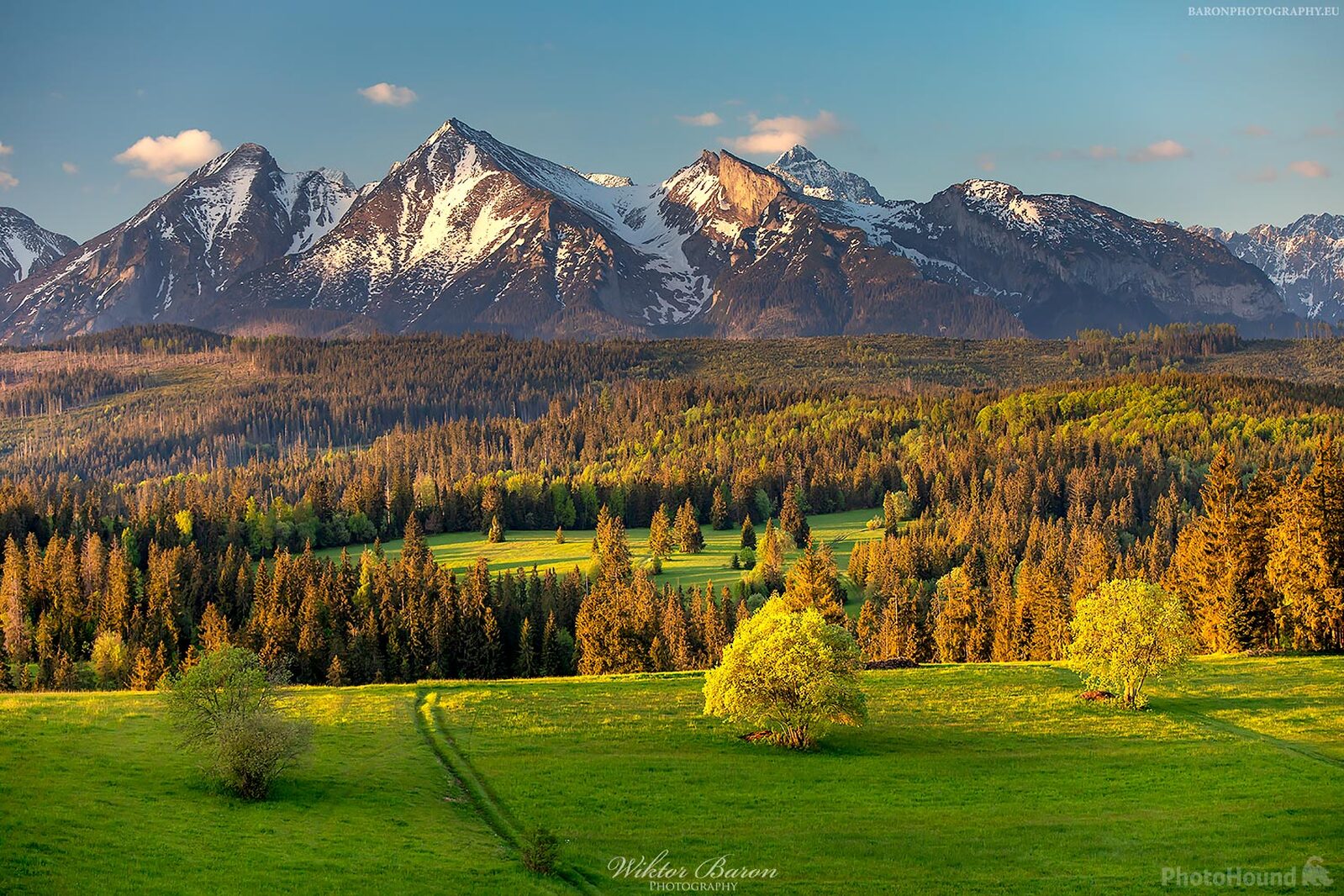 Image of View of Tatra Mountains, Łapszanka by Wiktor Baron