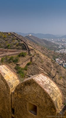 View from the top of Nahargarh Fort, Jaipur