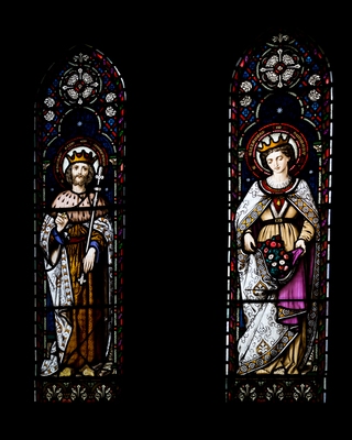 Buckingham Parish Church - stained glass