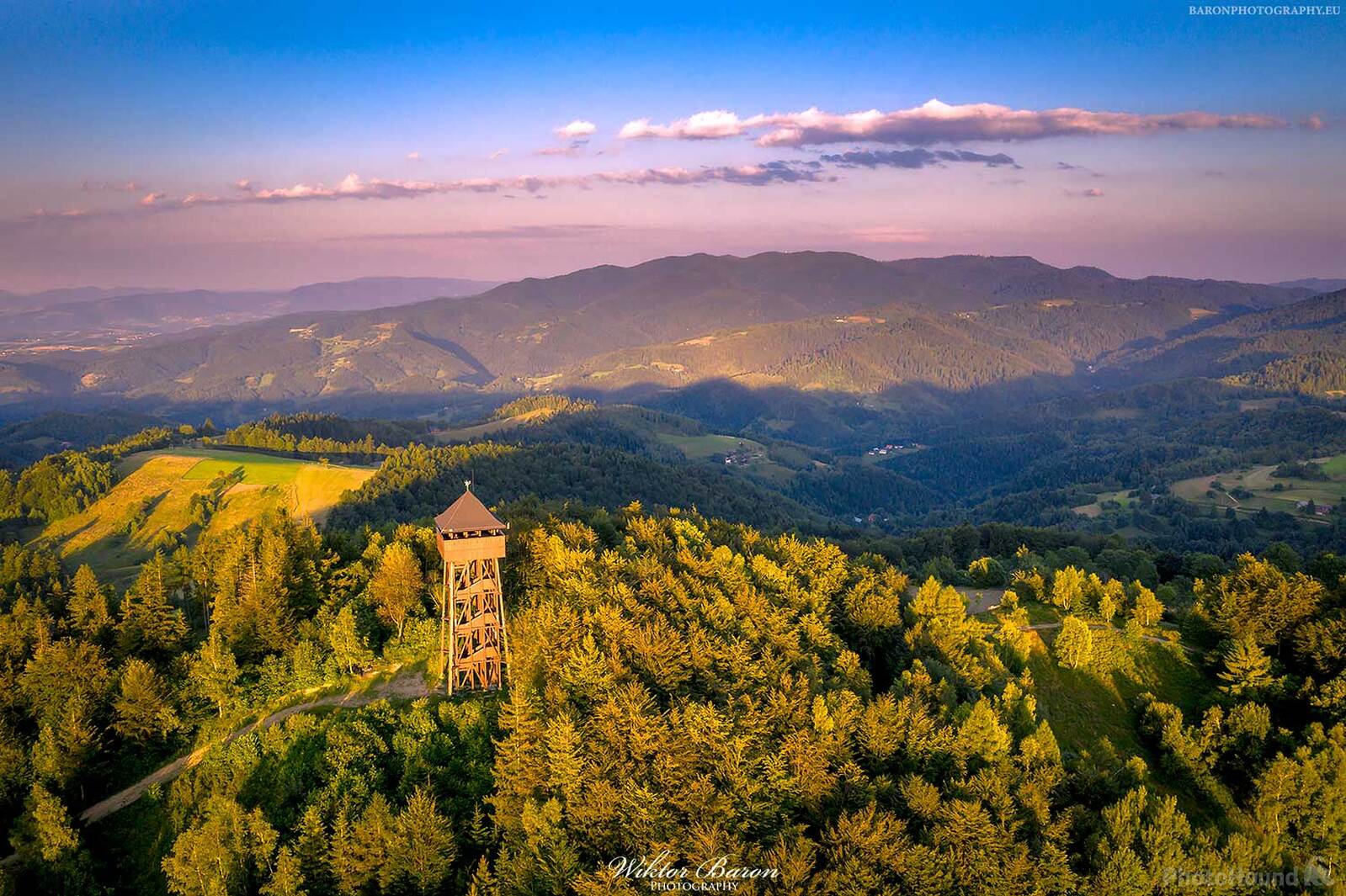 Image of Lookout Tower at Koziarz by Wiktor Baron