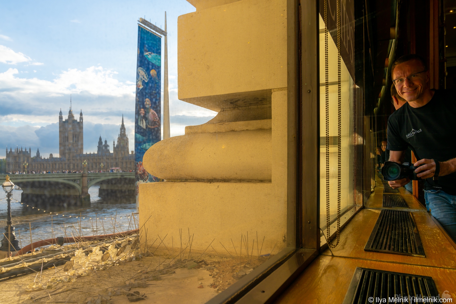 Image of View of Big Ben from the Marriott Hotel County Hall by Ilya Melnik