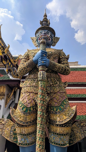 A Guardian at the Temple