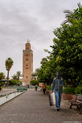Morocco pictures - Koutoubia Minaret
