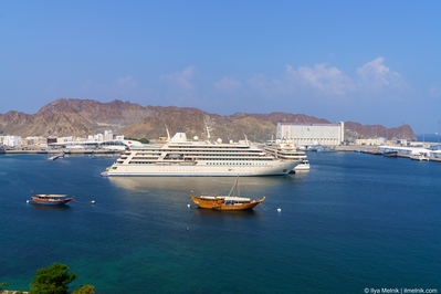 pictures of Oman - Views from Mutrah Fort (قلعة مطرح)
