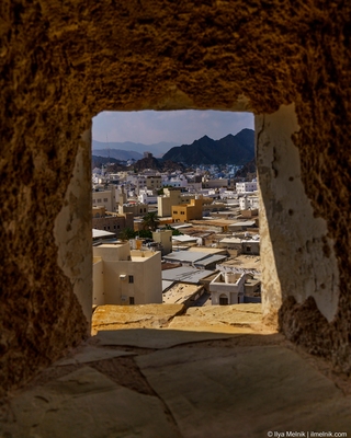Oman pictures - Views from Mutrah Fort (قلعة مطرح)