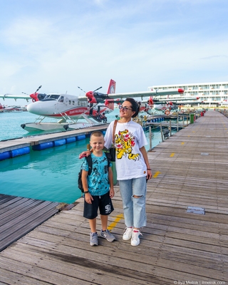 Maldives pictures - Seaplane Terminal