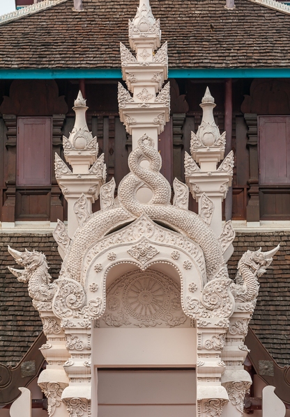 Facade of Ho Trai (Museum of Wat Chedi Luang)