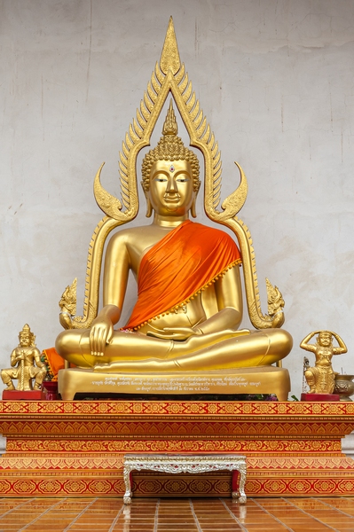 Golden Buddha with Halo