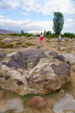 Kyrgyzstan pictures - Museum of Petroglyphs, Issyk Kul