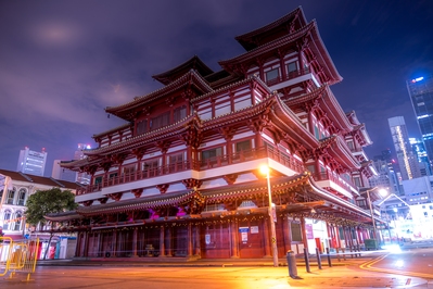 pictures of Singapore - Buddha Tooth Relic Temple - Exterior