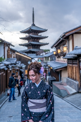Japan pictures - Yasaka Pagoda in Kyoto