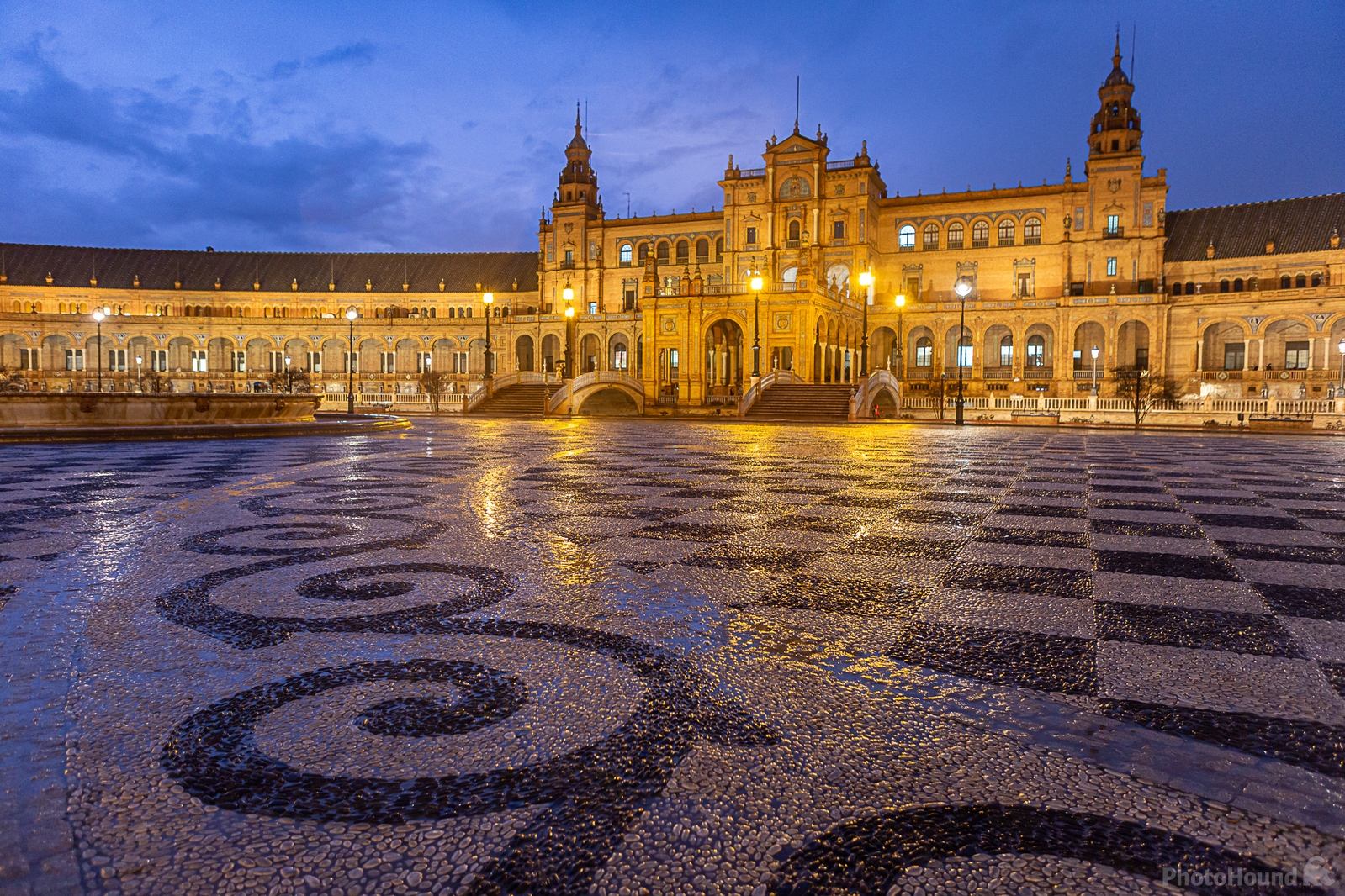 Image of Plaza de Espana, Seville, Spain by Dancho Hristov