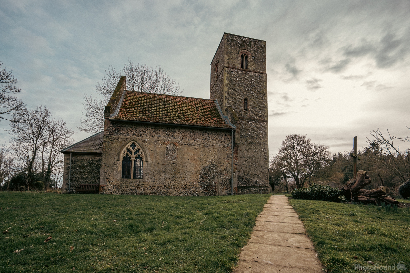 Image of Houghton on the Hill - St Mary\'s Church by James Billings.