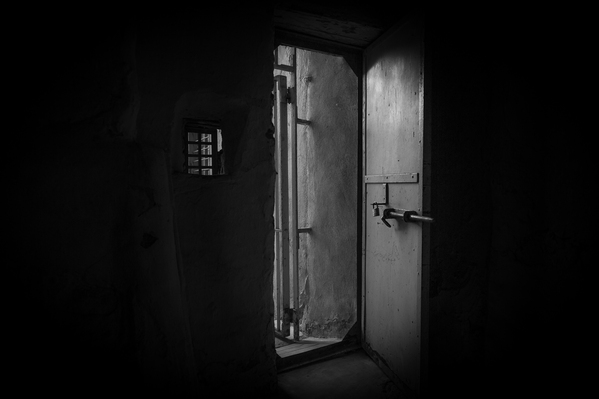 in the prison