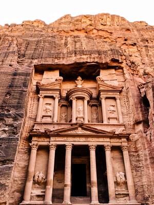 photos of Jordan - Petra Siq & Treasury (Al Khazna)