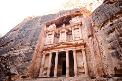 pictures of Jordan - Petra Siq & Treasury (Al Khazna)