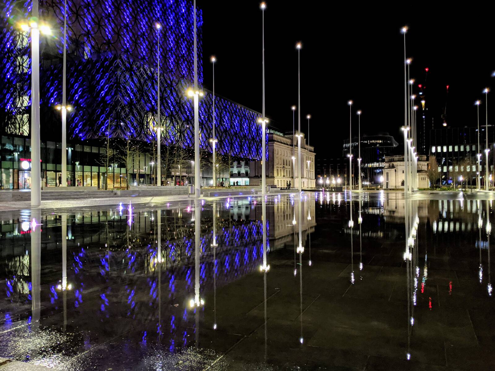 Image of Birmingham Centenary Square by Carol Henson