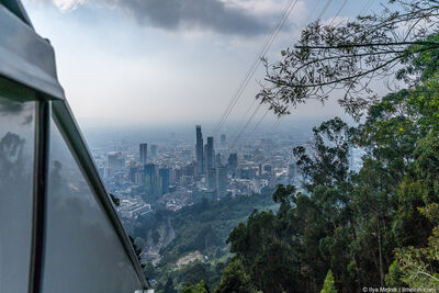 images of Colombia - Bogota from Monserrate