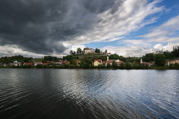 Sava river & Sevnica Town