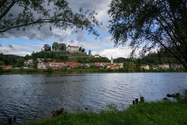 Sava river & Sevnica Town