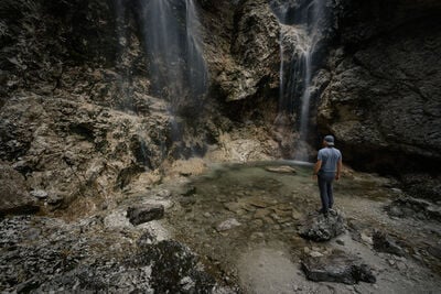 Slovenia images - Zapotok Waterfalls