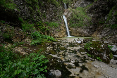 pictures of Slovenia - Zapotok Waterfalls