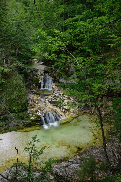Slovenia images - Zapotok Waterfalls