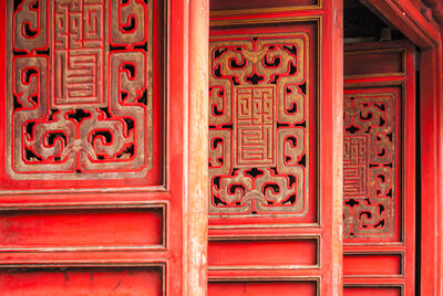 Doors leading into the Temple