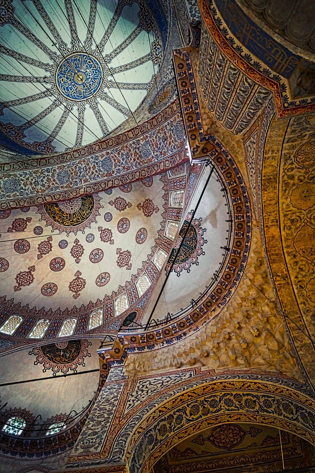 Image of Suleymaniye Mosque Interior by Donald Henninger