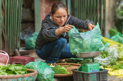 Vietnam photos - Hang Be Market