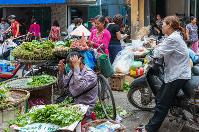Old Quarter:  Hang Be Market