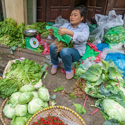 Vietnam pictures - Hang Be Market