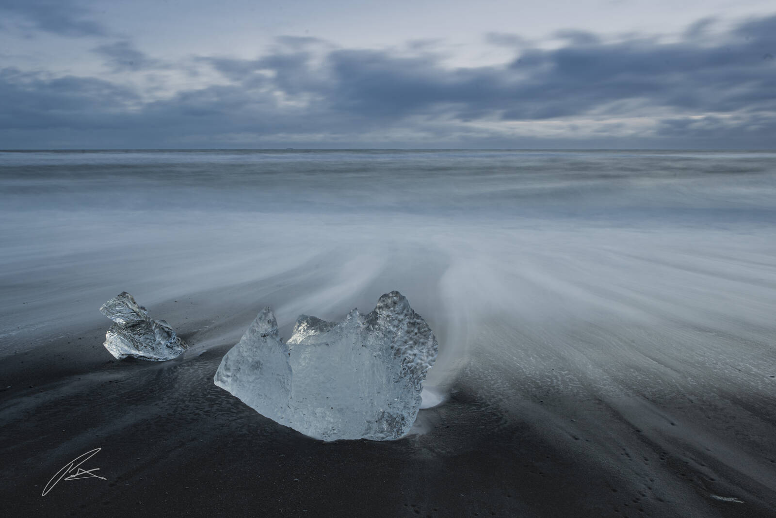 Image of Jökulsárlón and the Diamond beach by Patrick Hulley
