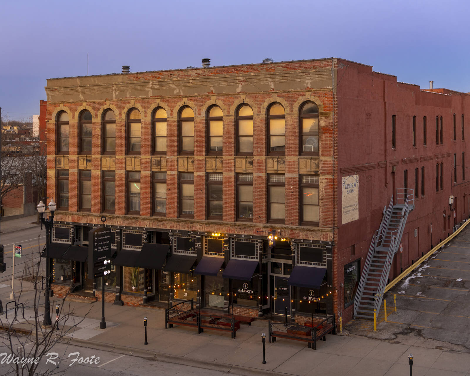Image of Old Market district, Omaha NE by Wayne Foote