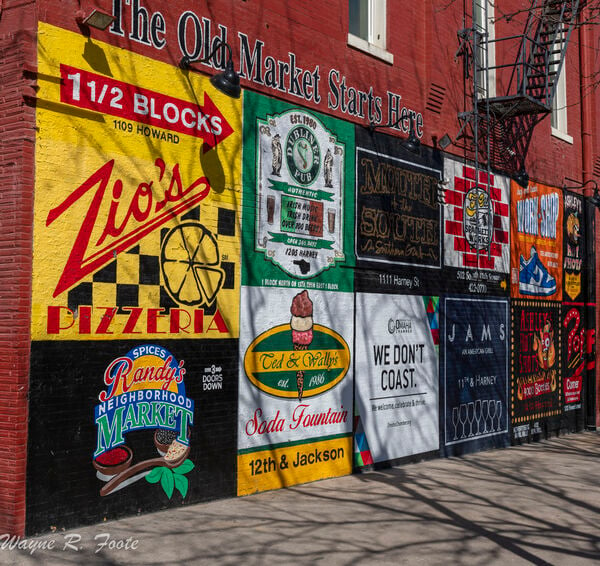 This sign was shot is an HDR panorama composed of 18 images.