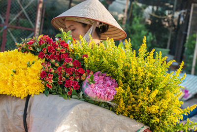 photos of Vietnam - Quang Bá Flower Market