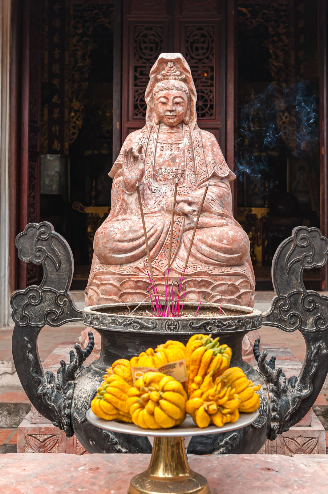 Image of Chua Dien Huu Pagoda by Sue Wolfe