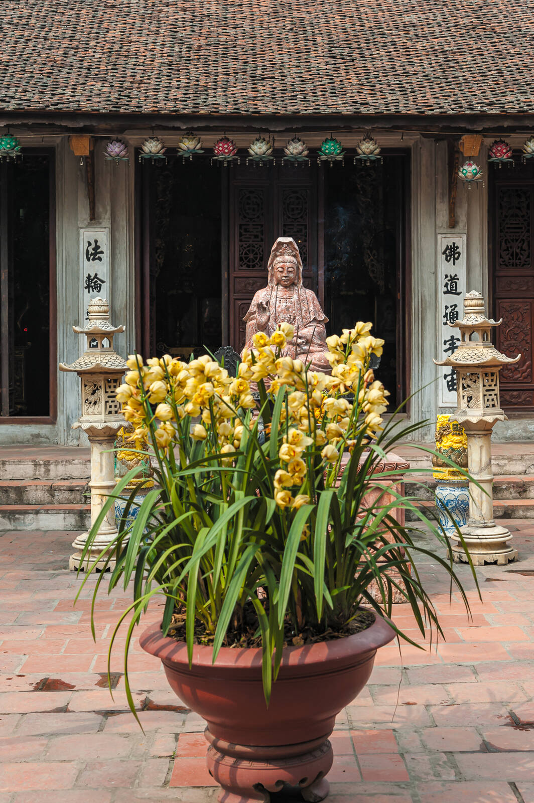 Image of Chua Dien Huu Pagoda by Sue Wolfe