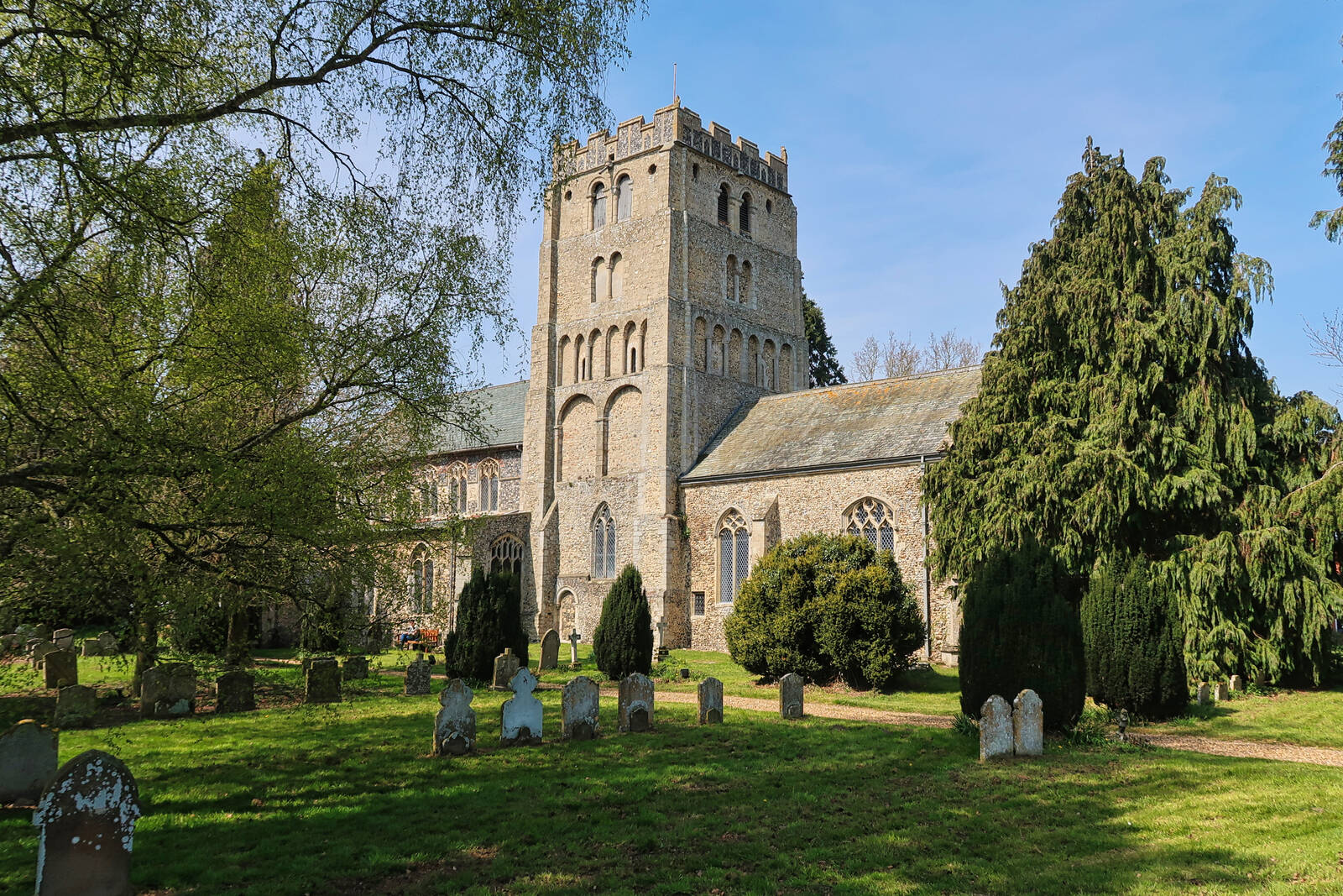 Image of St Andrew\'s Church, South Lopham by Harold Neale