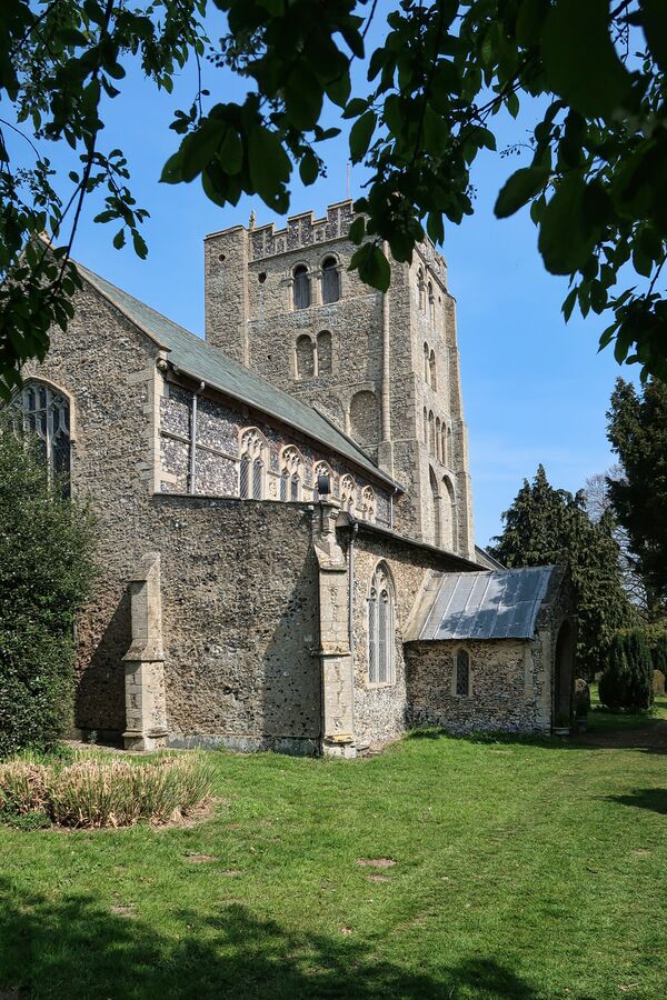 East end of St. Andrew’s Church, South Lopham