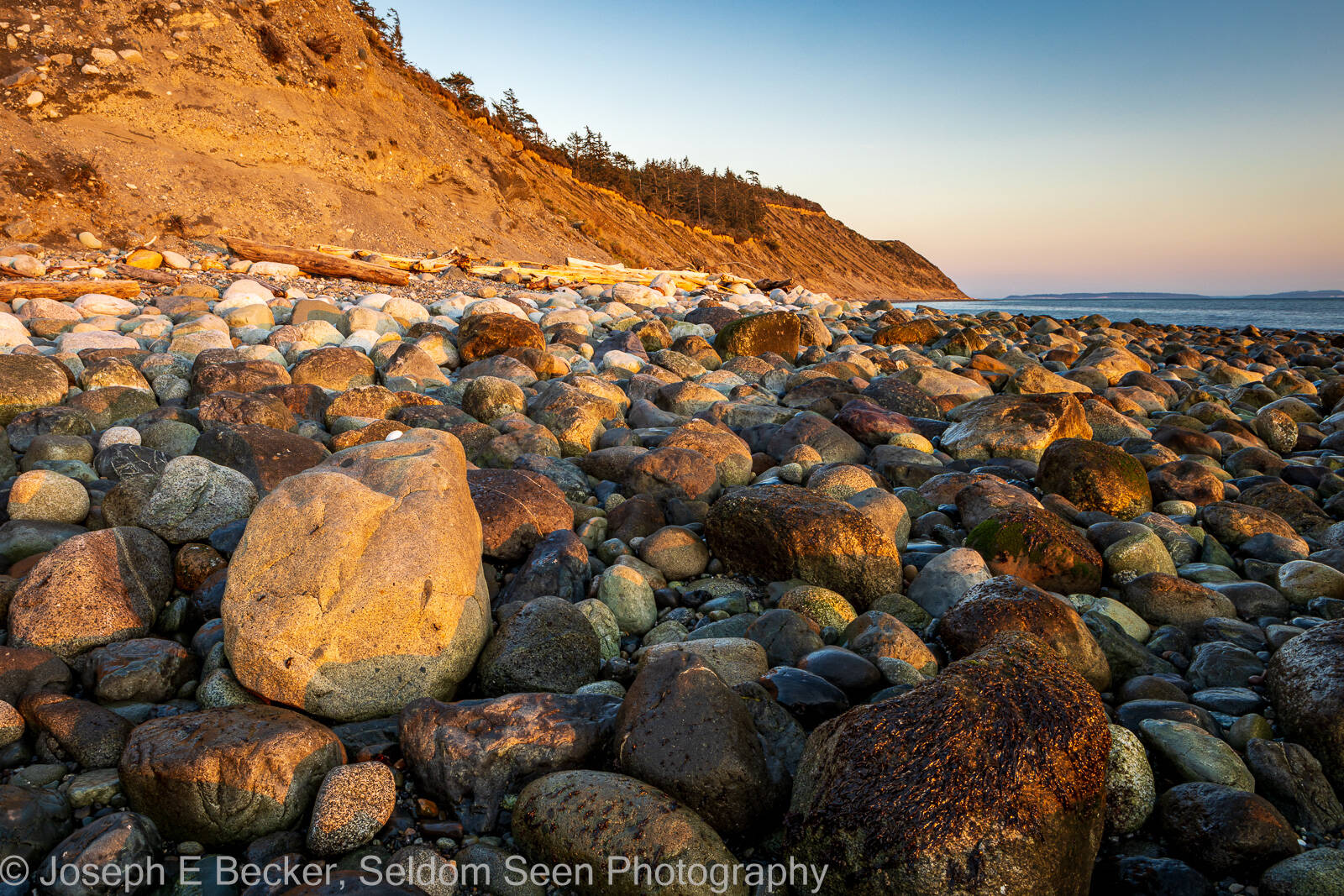 Image of Fort Ebey State Park - Point Partridge Beach by Joe Becker