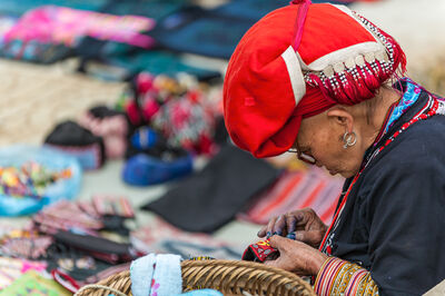 images of Vietnam - Sapa Market