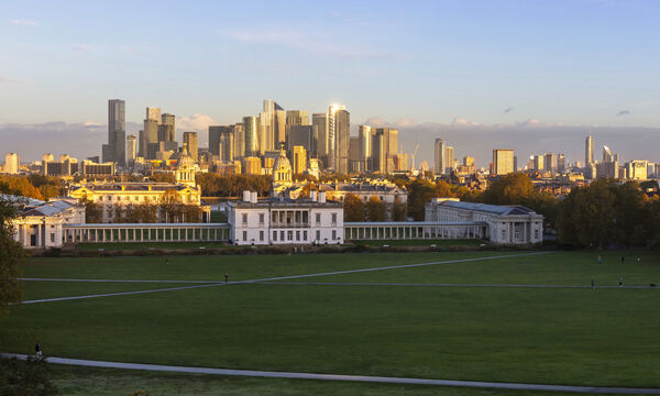 Sunrise from Greenwich Observatory