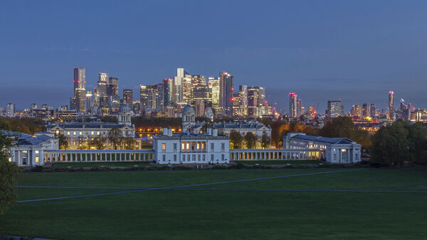 Morning Blue Hour from Greenwich Observatory