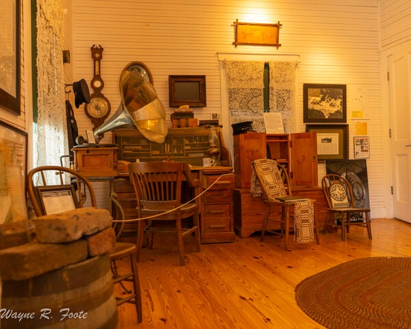 The bedroom of the Light Keeper's quarters is now a museum.