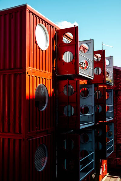 instagram spots in Greater London - Container City Project