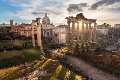 photos of Rome - Foro Romano Overlook
