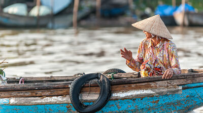 Cần Tho instagram spots - Cai Rang Floating Market