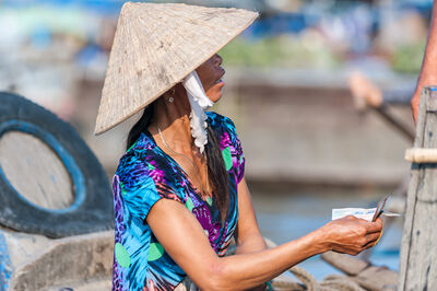Vietnam images - Cai Rang Floating Market